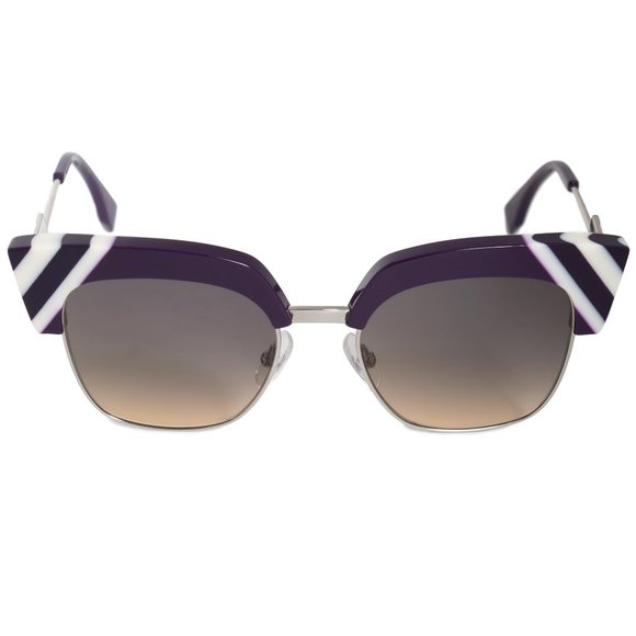 Fendi Waves Square Sunglasses FF0241S B3V GA 50 main image 4